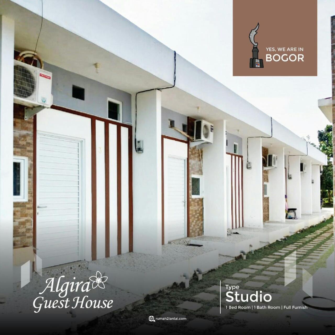 Algira Guest House Gunungbatu Syariah Cimanggu Exterior foto